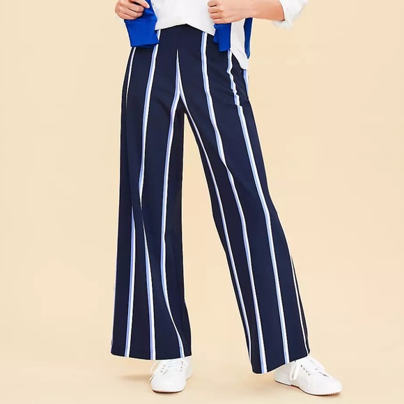 Lou & Grey Pants - **NWT** Lou & Grey Striped Pant w/Pockets